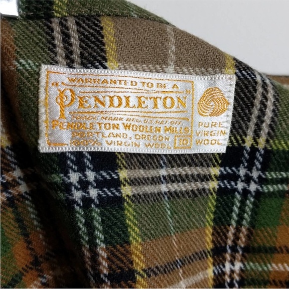 Pendleton Wool Wrap Skirt - Size 10 - EUC - Picture 5 of 5